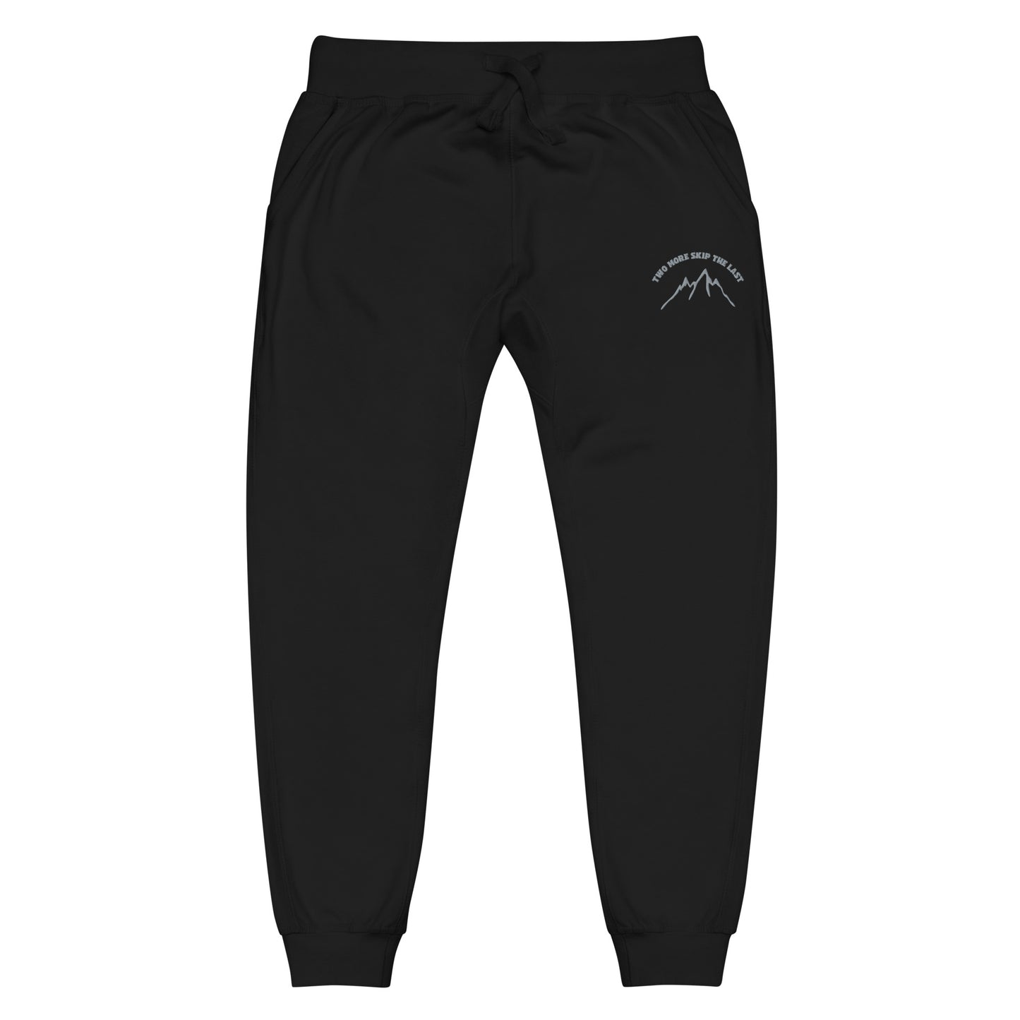 Skip The Last™ - Mountain - Embroidered Fleece Sweatpants