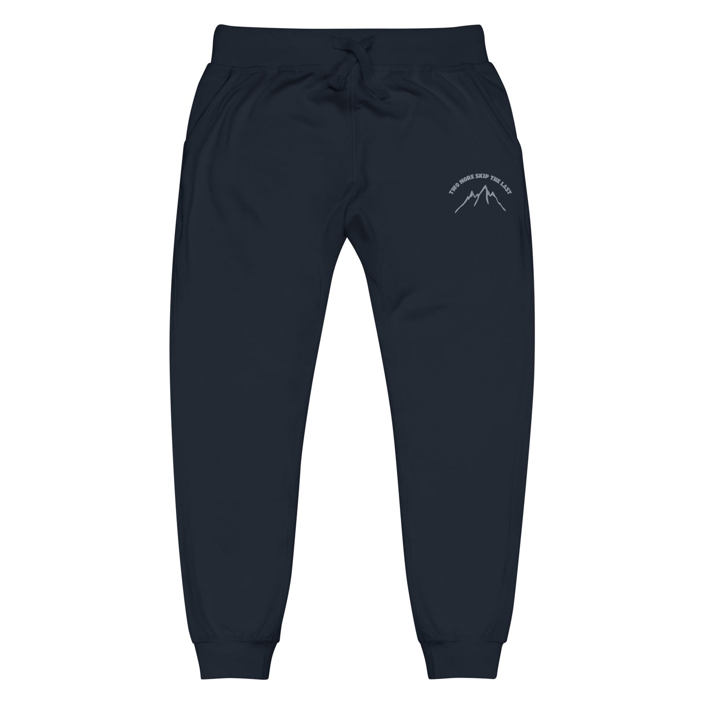 Skip The Last™ - Mountain - Embroidered Fleece Sweatpants