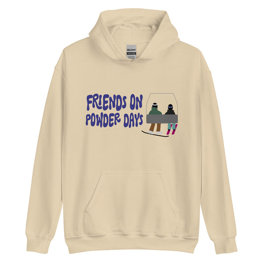 Skip The Last™ - Friends On Powder Days - Hoodie